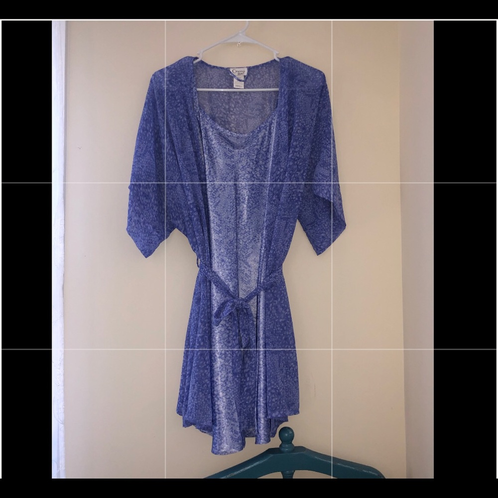 Cinema Etoile belted robe and nightie